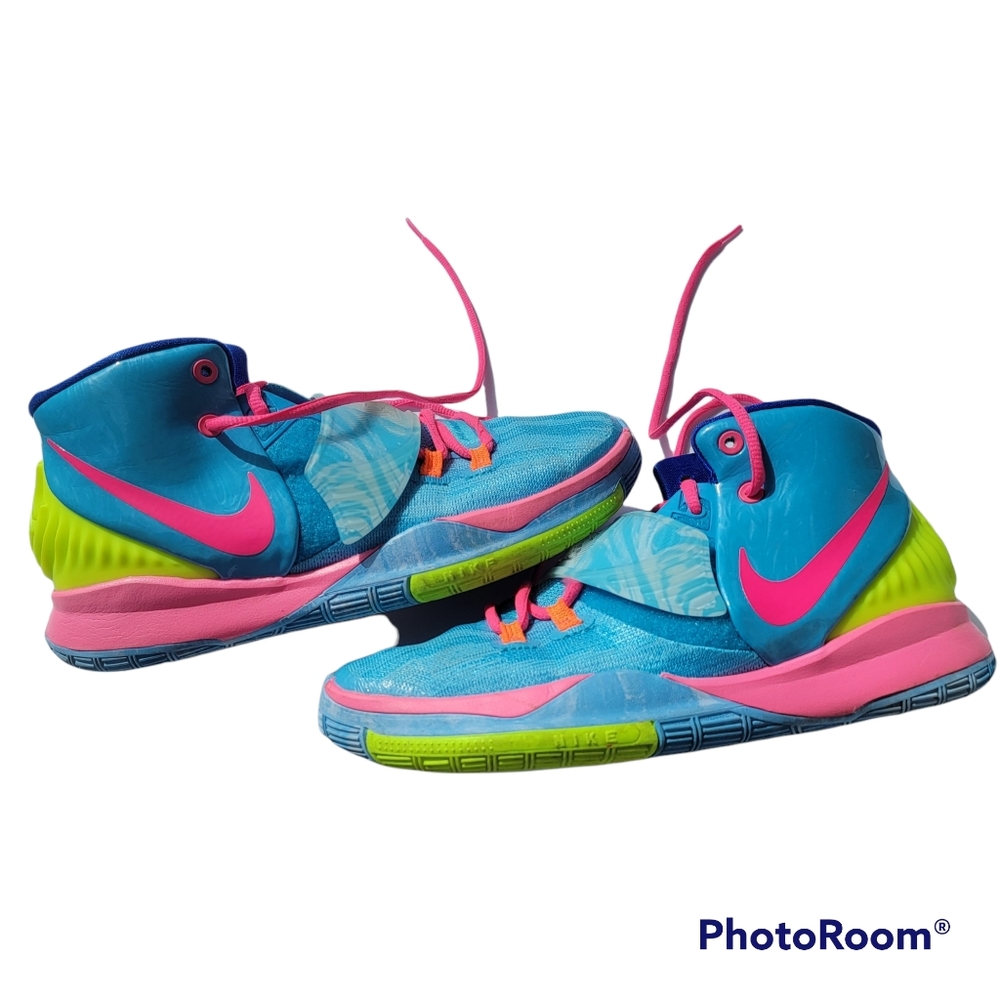 Nike Kyrie 6 GS Pool Basketball Sneakers Size 7Y - Picture 3 of 7